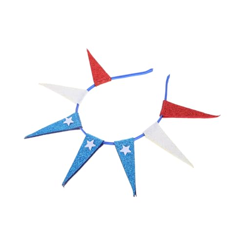 Sosoport Patriotisches Haarband mit Statue der Glitzerndes Kopfschmuck für Unabhängigkeitstag für Partys und Feiertagsfeiern Komfortable für Erwachsene von Sosoport