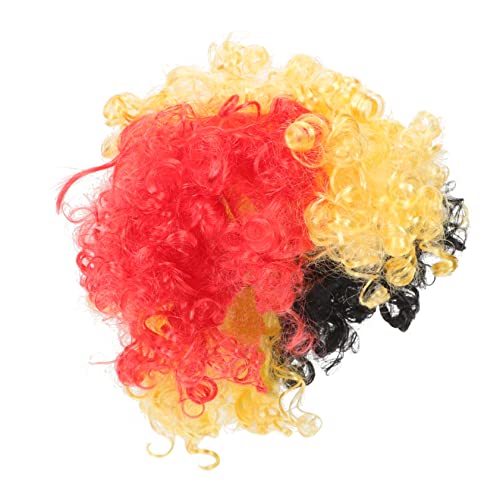Sosoport Clown Perücke Mit Länderflaggen- -kunsthaar Partygeschenk Tragbare Perücke Für Cosplay Und Feste von Sosoport