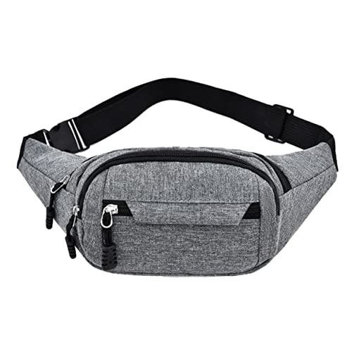 Sosoport Sport-Gürteltasche Brieftasche Umhängetasche Jogging Tasche joggingtaschen Sportzubehör Lauftasche umhängetaschen graue Geldbörse Herren Gürteltasche Joggen Handtasche von Sosoport