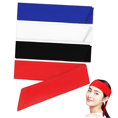 Sosoport 4stücke Sport Stirnbänder Dehnbar Schweißbänder Für Kopf Atmungsaktiv Unisex Für Fitness Yoga Laufen Sosoport 4stücke Sport Stirnbänder Dehnbar Schweißbänder Für Kopf Atmungsaktiv Unisex Für Fitness Yoga Laufen von Sosoport