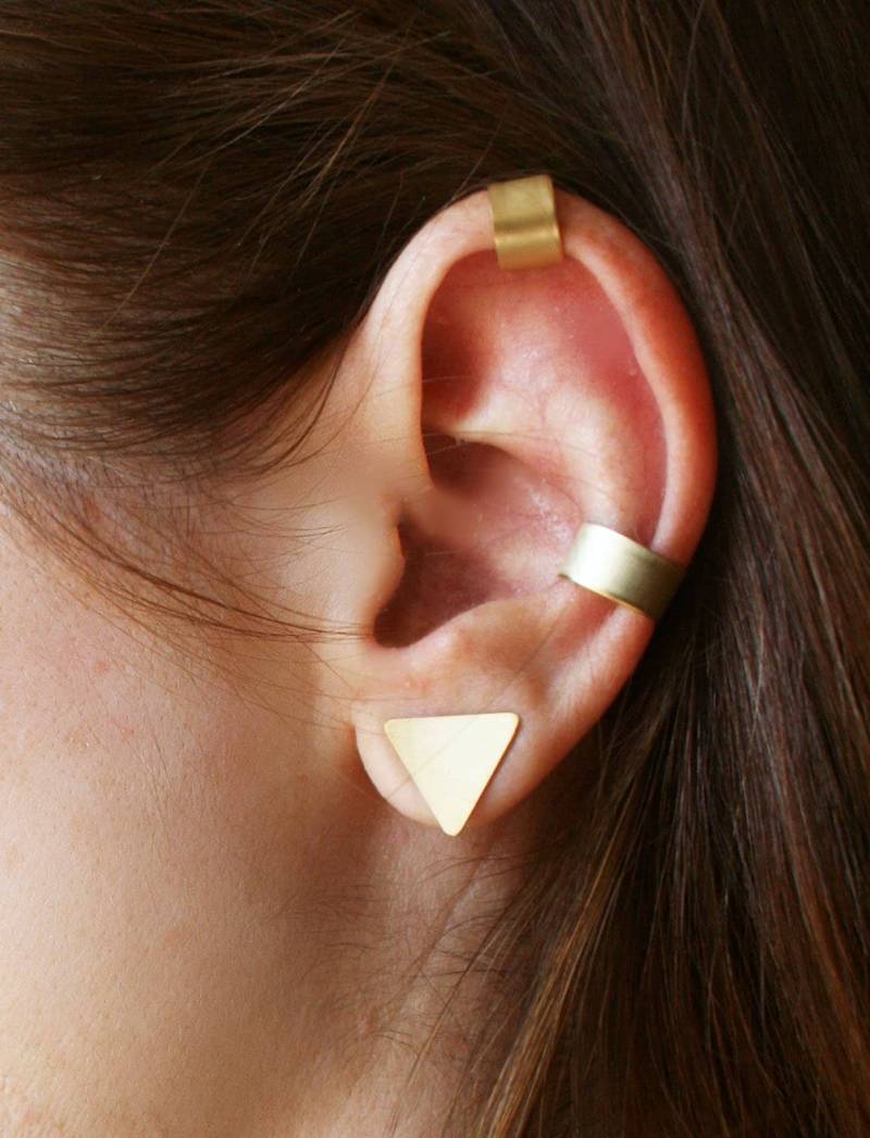 Handgefertigte Messing Ohrmanschetten Set Helix & Conch | Ohne Piercing Handgefertigte Messing Ohrmanschetten Set Helix & Conch | Ohne Piercing von SosyGallery