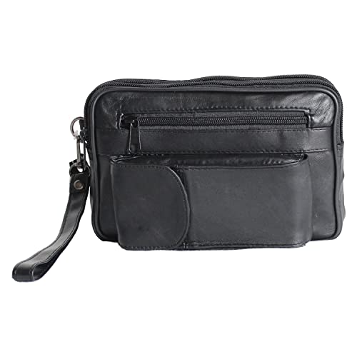 Handgelenktasche Herren Tasche Handtasche Echt Leder Geld Bag Umhängetasche #A# 228 Handgelenktasche Herren Tasche Handtasche Echt Leder Geld Bag Umhängetasche #A# 228 von Sotala