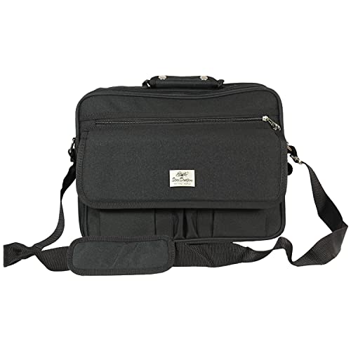 Herren Umhängetasche Arbeitstasche Herrentasche Schultertasche Messenger Schwarz mittel von Sotala