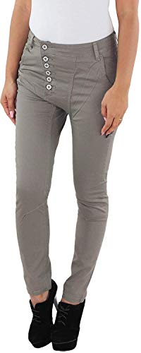 Sotala Damen Hüft Stretch Skinny Röhren Slim Fit Hose Baggy Aladin Chino Aladin Jeans B 36 (S) von Sotala