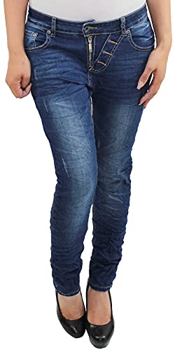 Sotala Damen Jeans Röhrenjeans Skinny Slim Fit Hose Hüftjeans Stretchjeans von Sotala