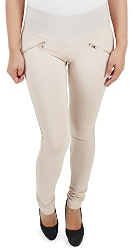 Sotala Damen Legging Leggins Skinny Jeggings Röhrenhose Slim Fit Stoff Stretchhose Damenhose Treggings Hose Sport Hose von Sotala