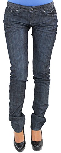 Sotala Damen RÖHRE RÖHRENJEANS HÜFT HÜFTJEANS Stretch Stretchjeans Hose Jeans BLAU 38 von Sotala