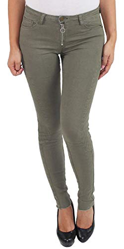 Sotala Damen Röhrenjeans Röhren Hüftjeans Hose Stretch Hüfthose Skinny Slim Fit Jeans Blau von Sotala