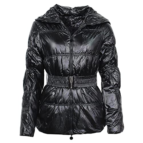 Sotala Damen Winter Jacke Winterjacke Steppjacke mit Kragen Parka Jacke Jacket schwarz von Sotala