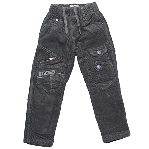 Sotala Jungen Kinder Cordhose Kordhose Kinderhose Thermohose Hose mit Fleece Winterhose 146 Grau von Sotala