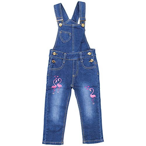 Sotala Kinder Jeans Kinderjeans Mädchen Jeanshose Latzhose Latzjeans Overall Hose Stretch Jeanslatzhose Blau von Sotala