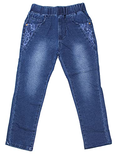 Sotala Kinder Mädchen Kinderhose Kinderjeans Jeans Hose Blau 128 von Sotala