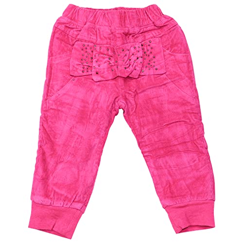 Sotala Mädchen Cordhose Kordhose Kinderhose Thermohose Hose mit Fleece Winterhose 122 Pink von Sotala