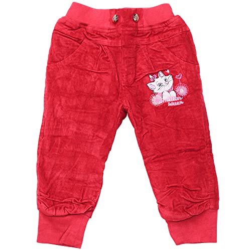 Sotala Mädchen Cordhose Kordhose Kinderhose Thermohose Hose mit Fleece Winterhose 98 Rot von Sotala