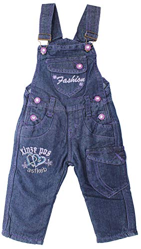 Sotala Mädchen Kinder Jeans Latzhose Kinderjeans Thermohose Thermojeans Latzjeans A 86 von Sotala