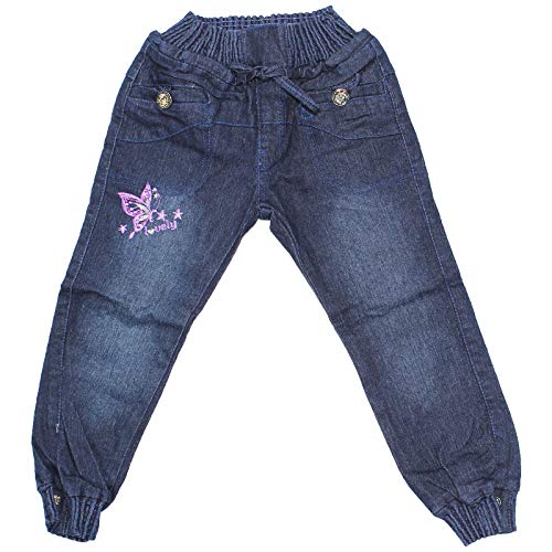 Sotala Mädchen Kinder Kinderhose Kinderjeans Jeans Hose Aladinhose Mädchenhose Blau von Sotala