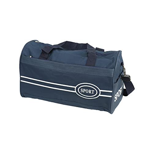 Trainingstasche Sporttasche Reisetasche Fitnesstasche Tragetasche Schultertasche Blau und in 2 verschiedenen Größen von SOTALA
