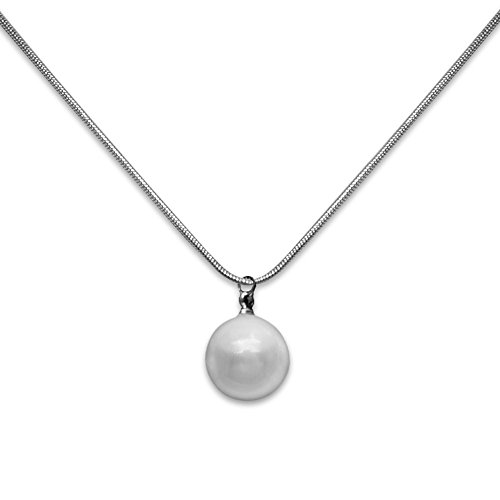 Soul-Cats 1 Set o. einzeln Perlenkette mit Perlenohrsteckern Kette Ohrstecker Perle Anhänger, Auswahl:Kette von Soul-Cats