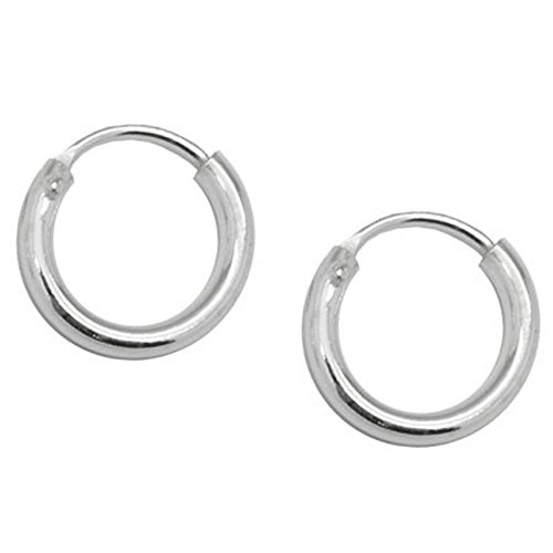 Soul-Cats Creolen aus 925 echt sterling Silber, Durchmesser: 8 mm Soul-Cats Creolen aus 925 echt sterling Silber, Durchmesser: 8 mm von Soul-Cats