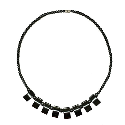 Soul-Cats Elegante Glaskette Damen – 45 cm – Anthrazit – Glasperlen & Glasanhänger – Eckig – Moderner Schmuck – Hochwertiges Glas – Schraubverschluss, Modell 2 Soul-Cats Elegante Glaskette Damen – 45 cm – Anthrazit – Glasperlen & Glasanhänger – Eckig – Moderner Schmuck – Hochwertiges Glas – Schraubverschluss, Modell 2 von Soul-Cats