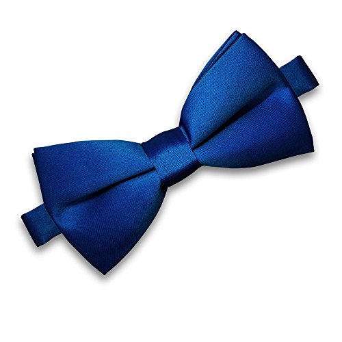 Soul-Cats Kinder Fliege vorgebunden verstellbar Hochzeit Kommunion Jugendweihe, Farbe: blau von Soul-Cats