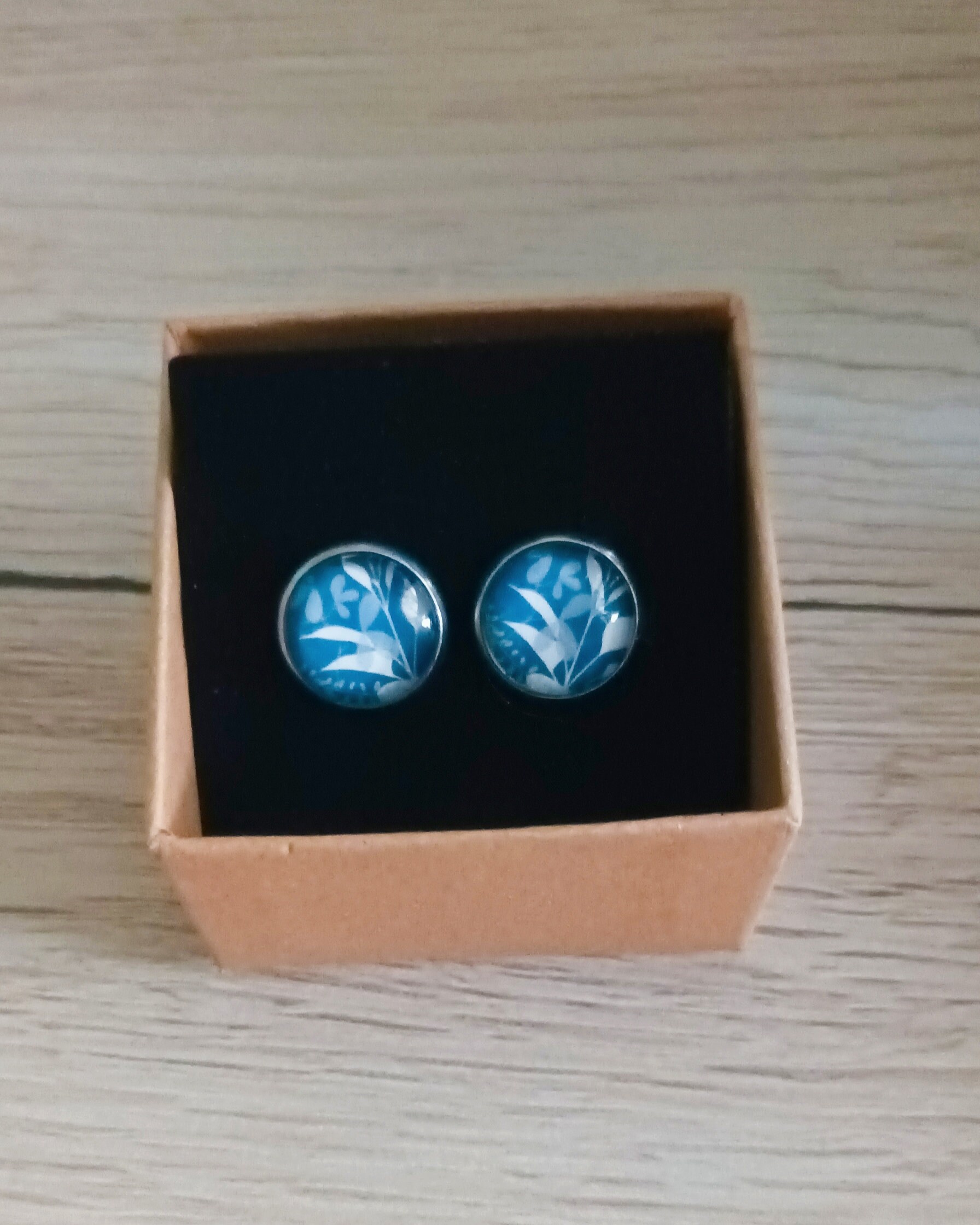 Soulart - Ohrringe Cabochon Kraftsteine Allergiker Geeignet Titan Soulart - Ohrringe Cabochon Kraftsteine Allergiker Geeignet Titan von SoulARTistin