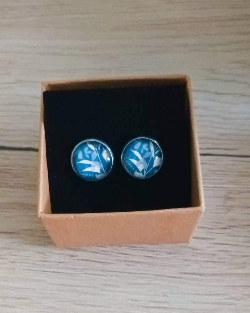 Soulart - Ohrringe Cabochon Kraftsteine Allergiker Geeignet Titan Soulart - Ohrringe Cabochon Kraftsteine Allergiker Geeignet Titan von SoulARTistin