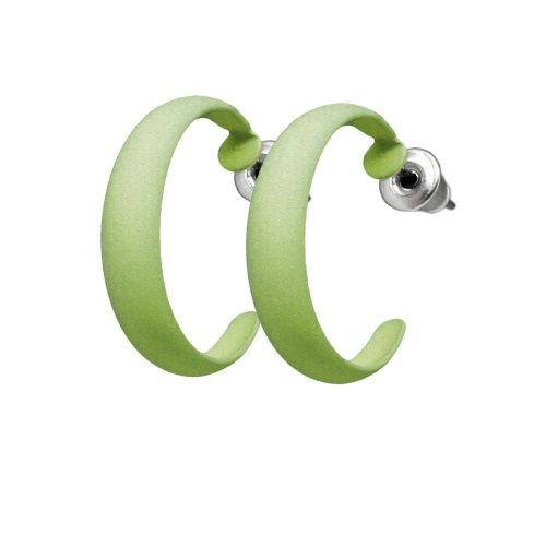 Soul-Cats Ein paar Creolen in schönen Sommerfarben, Farbe: grün von Soul-Cats