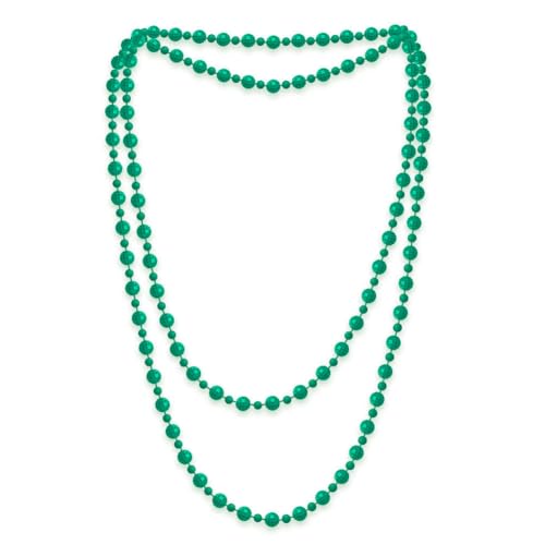 Soul-Cats Gute- Laune- Perlenkette Kette in vielen versch. frischen Farben Mint orange gelb Koralle rot, Farbe: türkis von Soul-Cats