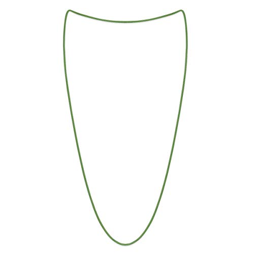 SoulCats leichte Kordel Kette aus Metall für Damen in der Farbe grün von Soul-Cats