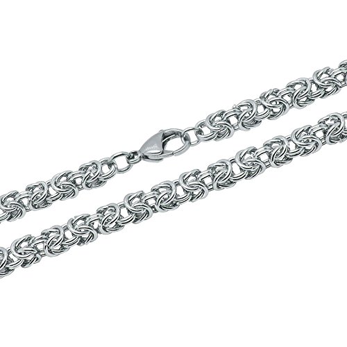 Soul-Cats Königskette Edelstahlkette Armband einzeln oder im Set, Größe: 8 mm;Auswahl: Kette 70 cm Soul-Cats Königskette Edelstahlkette Armband einzeln oder im Set, Größe: 8 mm;Auswahl: Kette 70 cm von Soul-Cats