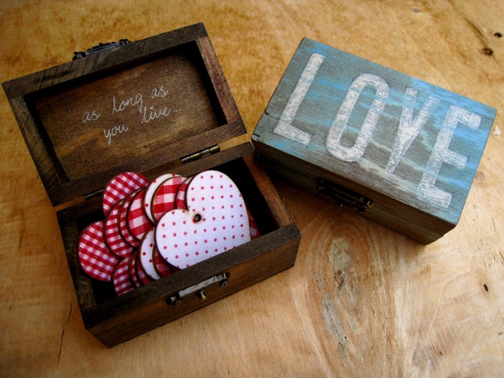 Kleine Liebe Vintage Holz Schmuck Geschenk Box Geburtstag Jahrestag Bester Freund Hochzeitsgeschenk Kleine Liebe Vintage Holz Schmuck Geschenk Box Geburtstag Jahrestag Bester Freund Hochzeitsgeschenk von SoulCraftyGarden