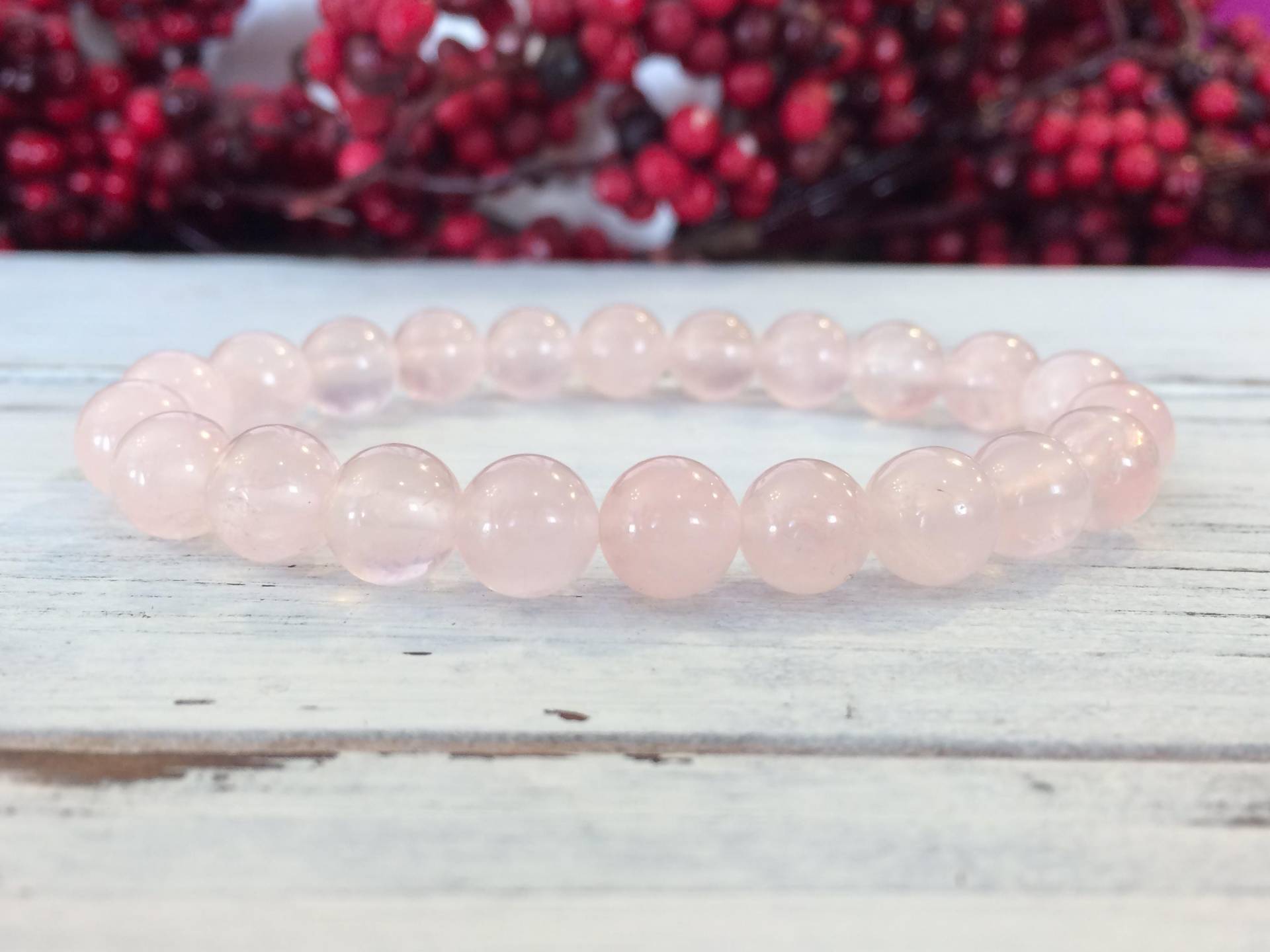 8 Mm A Grade Rosenquarz Armband, Stacking Wrist Mala Für Liebe, Mitgefühl, Freundlichkeit, Vergebung, Selbstliebe, Liebe Andere 8 Mm A Grade Rosenquarz Armband, Stacking Wrist Mala Für Liebe, Mitgefühl, Freundlichkeit, Vergebung, Selbstliebe, Liebe Andere von SoulInspiredCo