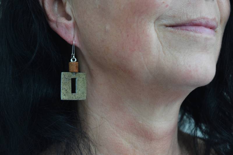 Hängeohrringe Aus Handgeschöpften Papier von SoulOfPaper