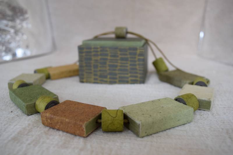 Massive Kette Aus Handgeschöpften Papier von SoulOfPaper