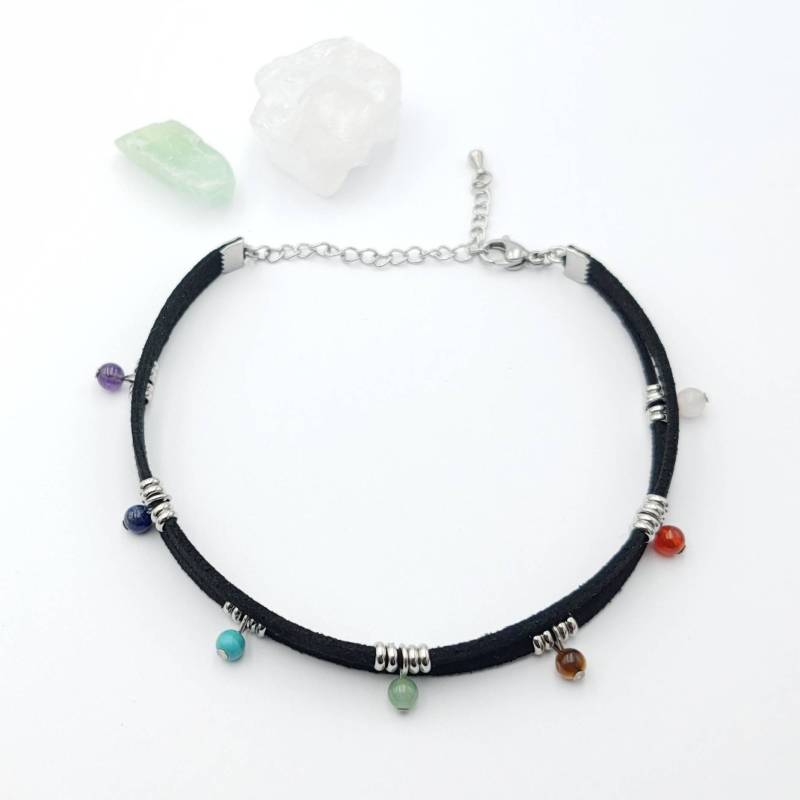 Sieben 7 Chakren Armband Meditation Stacking Layering von SoulSabaiStore
