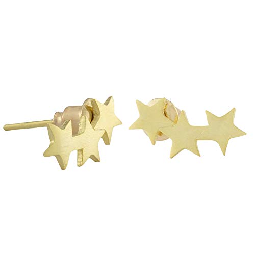 Soulsisters Ohrstecker Sterne 18k vergoldet als dezenter Ohrring oder Mitbringsel für Freundin, Mutter, Tochter und Enkelin Soulsisters Ohrstecker Sterne 18k vergoldet als dezenter Ohrring oder Mitbringsel für Freundin, Mutter, Tochter und Enkelin von Soulsisters