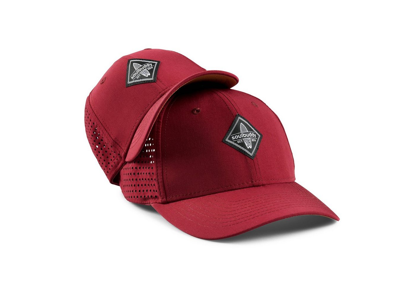 Soulbuddy Baseball Cap 2er-Set Partnerlook Familie, Sport Cap Herren Damen, Geschenk Vatertag (Set besteht aus 1x Eltern Cap & 1x Kids Cap, Leicht & Atmungsaktiv) von Soulbuddy