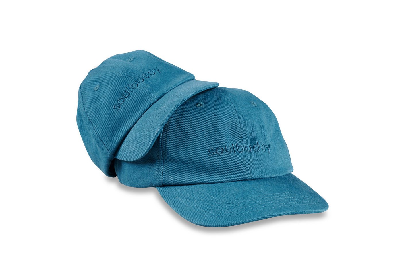 Soulbuddy Baseball Cap 2er-Set Partnerlook-Set, Basecap 2er-Set, Geschenk Papa (Set = 1x Eltern Cap + 1x Kinder Cap, Identisches Partnerlook-Set) von Soulbuddy