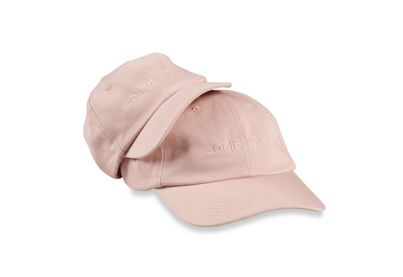 Soulbuddy Baseball Cap 2er-Set Partnerlook-Set, Basecap 2er-Set, Geschenk Papa (Set = 1x Eltern Cap + 1x Kinder Cap, Identisches Partnerlook-Set) von Soulbuddy