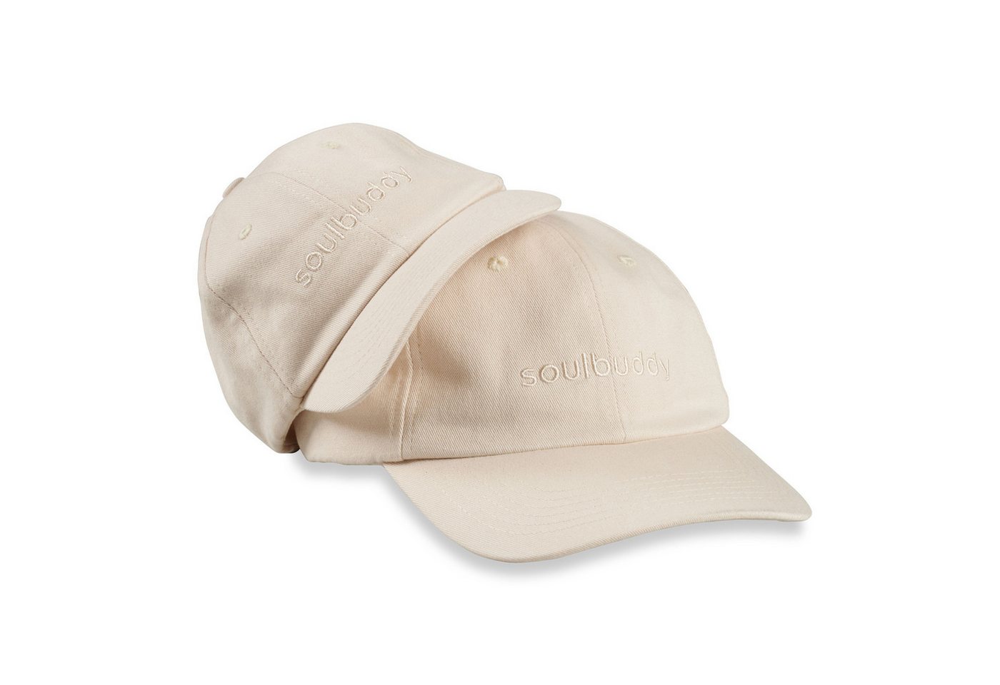 Soulbuddy Baseball Cap 2er-Set Partnerlook-Set, Basecap 2er-Set, Geschenk Papa (Set = 1x Eltern Cap + 1x Kinder Cap, Identisches Partnerlook-Set) von Soulbuddy