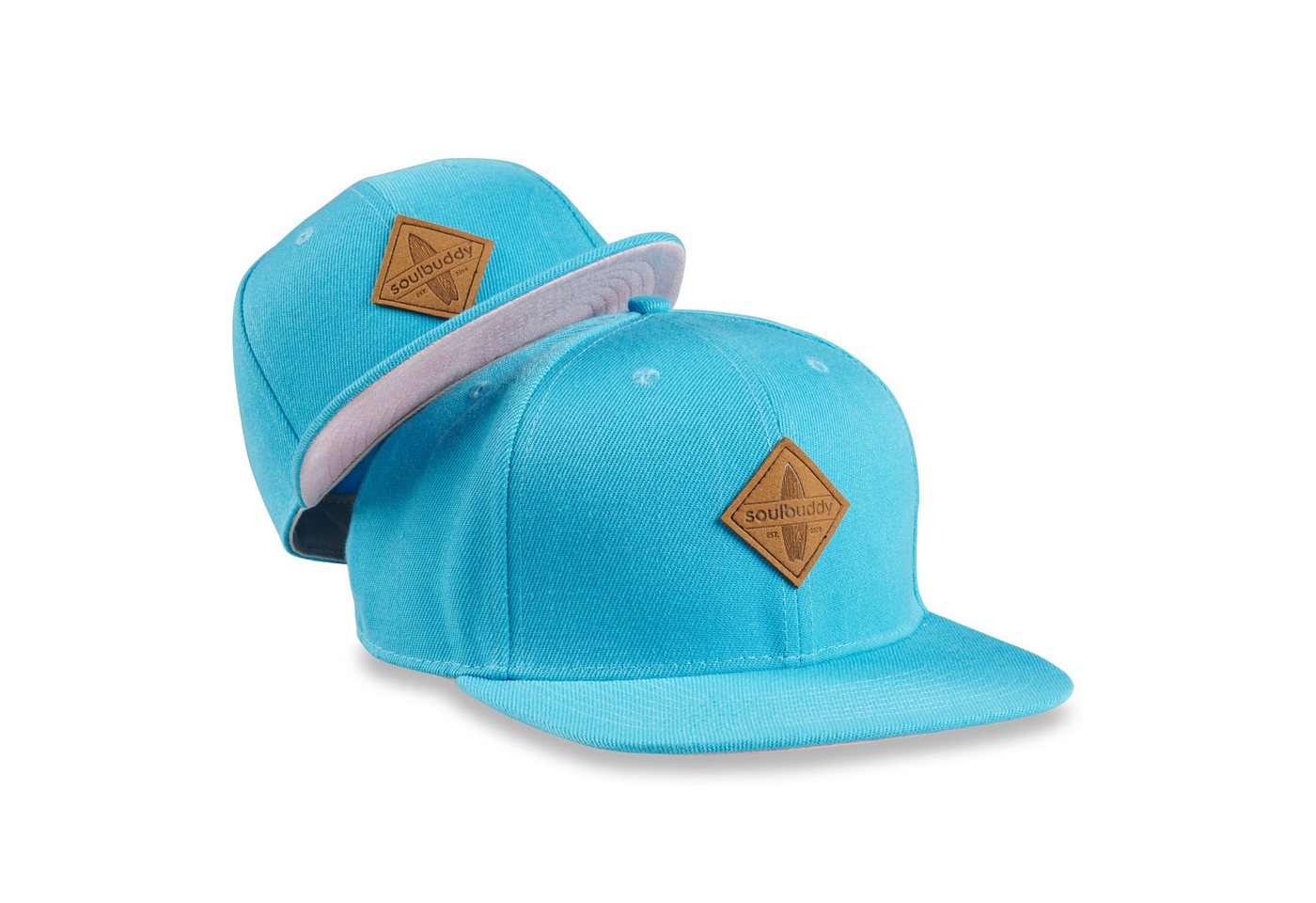 Soulbuddy Baseball Cap 2er-Set Partnerlook-Set, Geschenk für Eltern, Geschenk Papa Mama (Set = 1x Eltern Cap + 1x Kinder Cap, Identisches Partnerlook-Set) von Soulbuddy