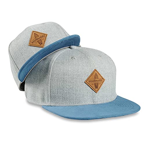 Soulbuddy Cap Herren Cap Kinder – 2er-Set Familien Outfit Set – Vatertagsgeschenk für Papa – Geschenke zum Vatertag – Papa Geschenk – Grau-Blau – One Size und Kids S Soulbuddy Cap Herren Cap Kinder – 2er-Set Familien Outfit Set – Vatertagsgeschenk für Papa – Geschenke zum Vatertag – Papa Geschenk – Grau-Blau – One Size und Kids S von Soulbuddy