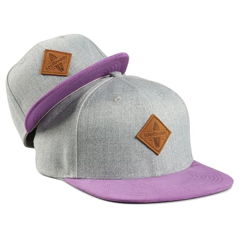 Soulbuddy Cap Herren Cap Kinder – 2er-Set Familien Outfit Set – Vatertagsgeschenk für Papa – Geschenke zum Vatertag – Papa Geschenk – Grau-Lila – One Size und Kids M Soulbuddy Cap Herren Cap Kinder – 2er-Set Familien Outfit Set – Vatertagsgeschenk für Papa – Geschenke zum Vatertag – Papa Geschenk – Grau-Lila – One Size und Kids M von Soulbuddy