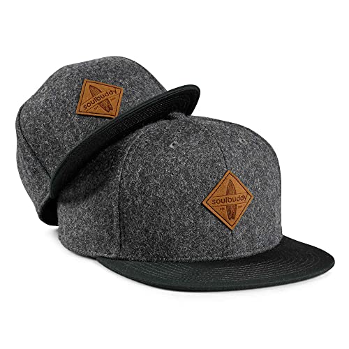 Soulbuddy Cap Herren Cap Kinder – 2er-Set Familien Outfit Set – Vatertagsgeschenk für Papa – Geschenke zum Vatertag – Papa Geschenk – Dunkelgrau – One Size und Kids M Soulbuddy Cap Herren Cap Kinder – 2er-Set Familien Outfit Set – Vatertagsgeschenk für Papa – Geschenke zum Vatertag – Papa Geschenk – Dunkelgrau – One Size und Kids M von Soulbuddy