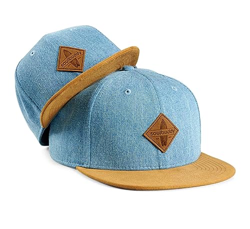 Soulbuddy Cap Herren Cap Kinder – 2er-Set Familien Outfit Set – Vatertagsgeschenk für Papa – Geschenke zum Vatertag – Papa Geschenk – Hellblau – One Size und Kids S Soulbuddy Cap Herren Cap Kinder – 2er-Set Familien Outfit Set – Vatertagsgeschenk für Papa – Geschenke zum Vatertag – Papa Geschenk – Hellblau – One Size und Kids S von Soulbuddy
