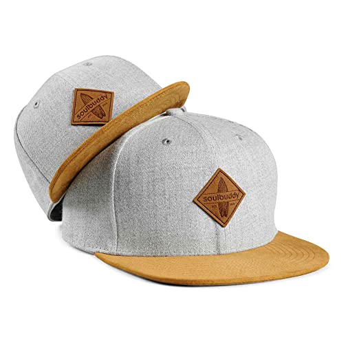 Soulbuddy Cap Herren Cap Kinder – 2er-Set Familien Outfit Set – Vatertagsgeschenk für Papa – Geschenke zum Vatertag – Papa Geschenk – Hellgrau – One Size und Kids M Soulbuddy Cap Herren Cap Kinder – 2er-Set Familien Outfit Set – Vatertagsgeschenk für Papa – Geschenke zum Vatertag – Papa Geschenk – Hellgrau – One Size und Kids M von Soulbuddy