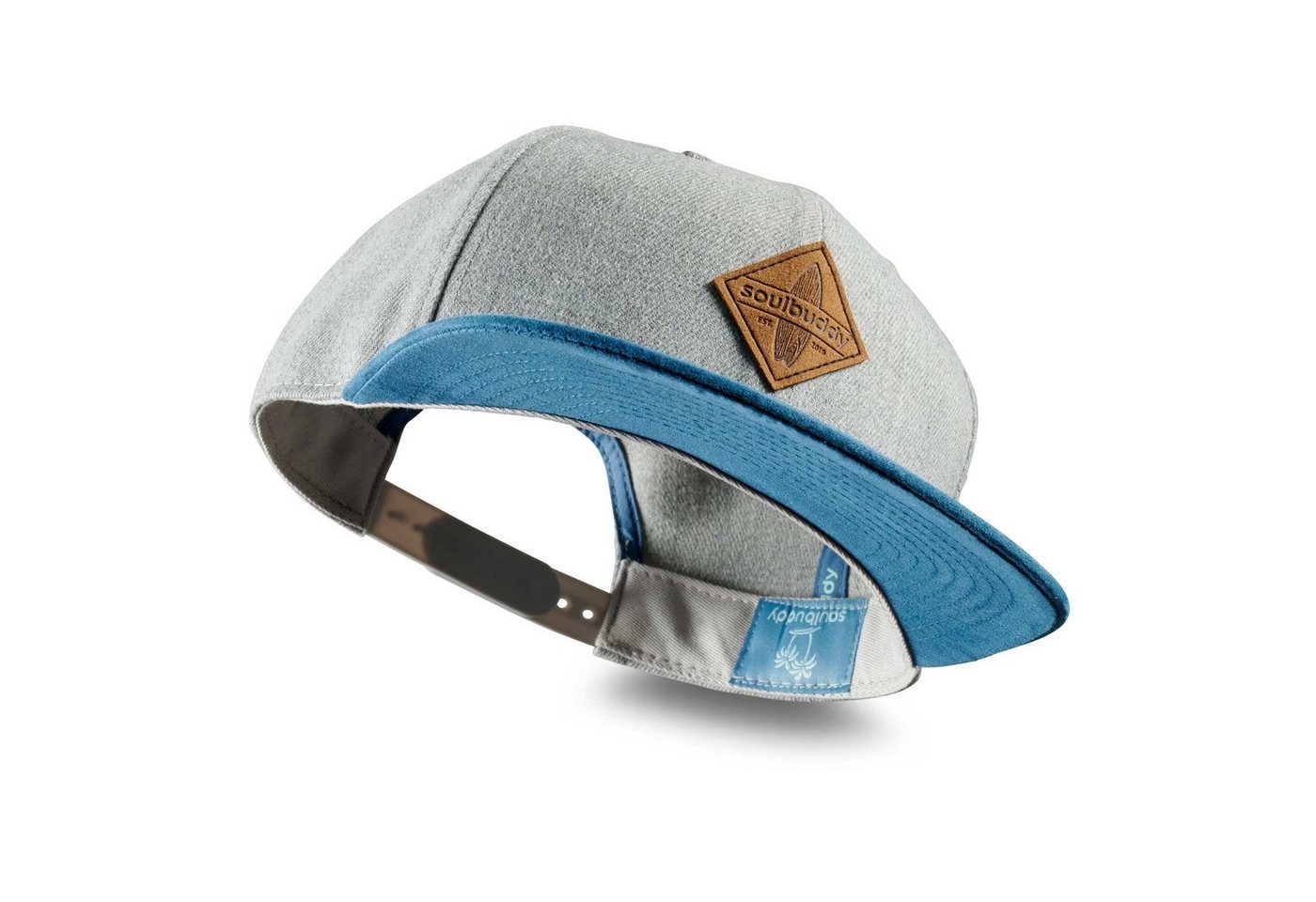 Soulbuddy Snapback Cap, Baseball Cap, Basecap, Kappe Herren & Damen, Geschenk für Männer (Adult Size, Größenverstellbar, Unisex) von Soulbuddy