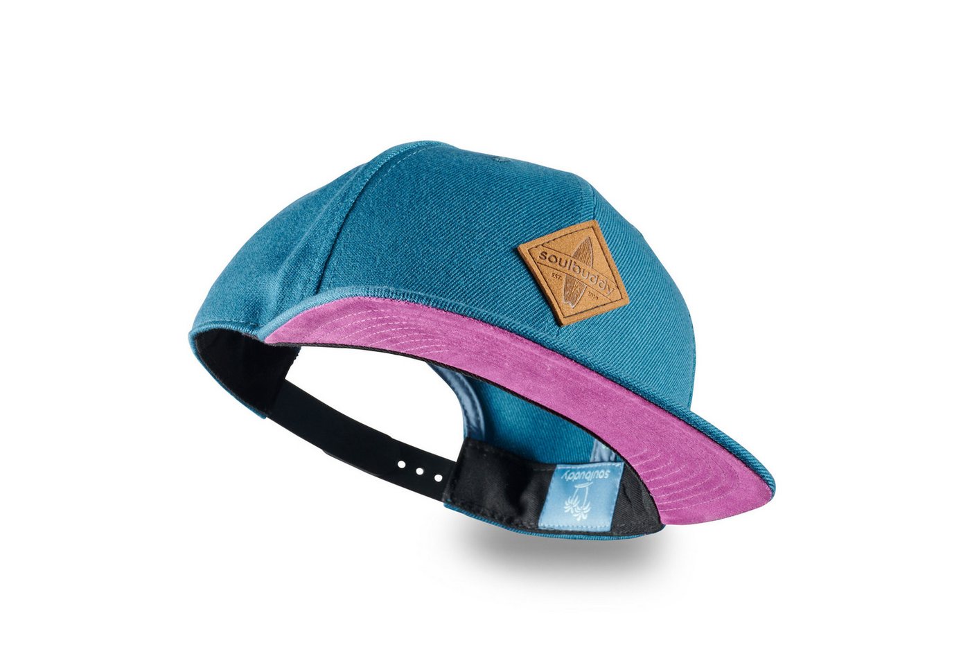 Soulbuddy Snapback Cap - Cap Herren, Cap Damen, Baseball Cap, Basecap, Geschenk für Papa (One Size, Unisex, Größenverstellbar, auch als Kids Caps erhältlich) von Soulbuddy