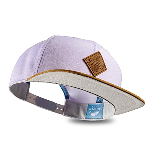 Soulbuddy Cap Damen Snapback Cap – Basecap Damen – Kappe Damen – Cap Herren – Baseball Caps für Damen und Herren – Urlaub Must Haves – Outdoor – One Size – Verstellbar – Flieder von Soulbuddy